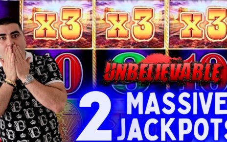 OMG I Won 2 MASSIVE JACKPOTS – Casino Huge Wins