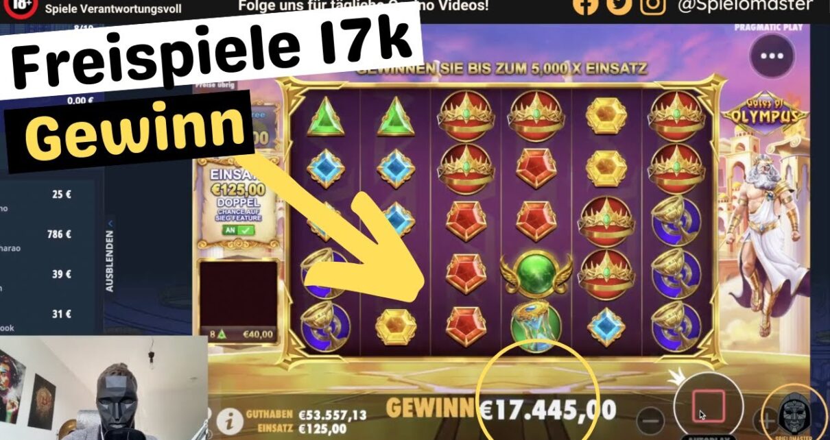 Online Casino Deutsch | 17k Freispiele bei Gates of Olympus