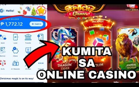 PAANO BA KUMITA SA MGA ONLINE CASINO?! LEGIT SIYA! RECIEVE KO NA SA GCASH