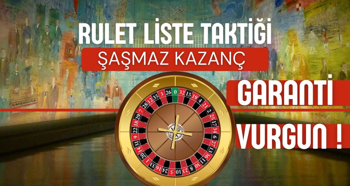 RULET LİSTE TAKTİĞİ İLE ŞAŞMAZ KAZANÇ #rulet #rulettaktikleri #casino