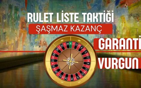 RULET LİSTE TAKTİĞİ İLE ŞAŞMAZ KAZANÇ #rulet #rulettaktikleri #casino