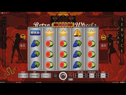 Retro Wheels – priebeh hry online casino automatu od Kajot Games