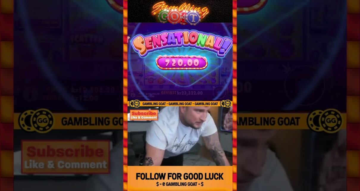 Ridiculous Sugar Rush MAX Win | Casino Online #shorts