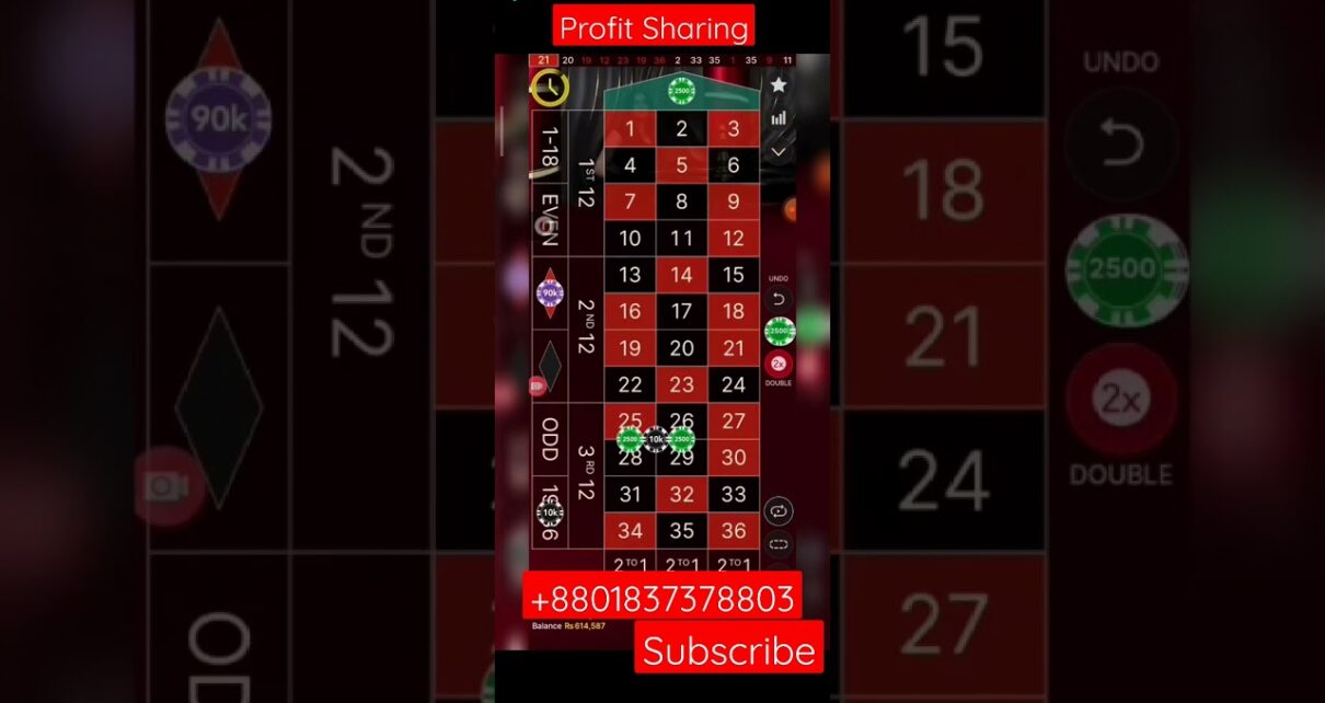 Roulette Tricks ## turn a profit/- 335000 ??