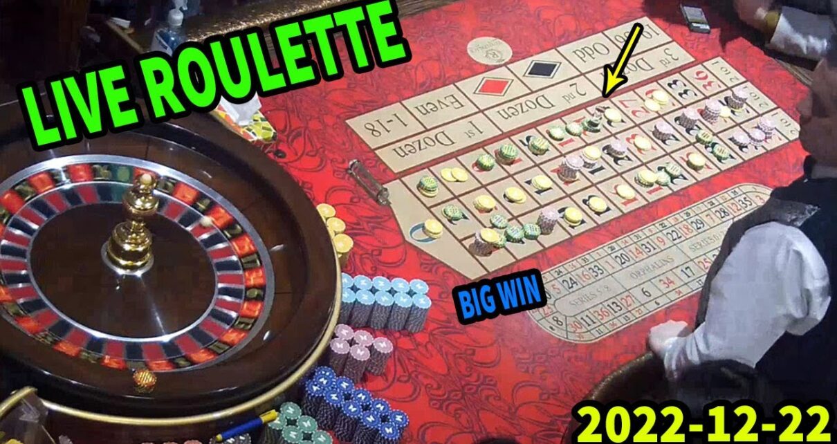 ?Roulette live From Las Vegas Casino BiG Bet Very Hot Table nighttime Wednesday BIG WIN ???✔️ 2022-12-22
