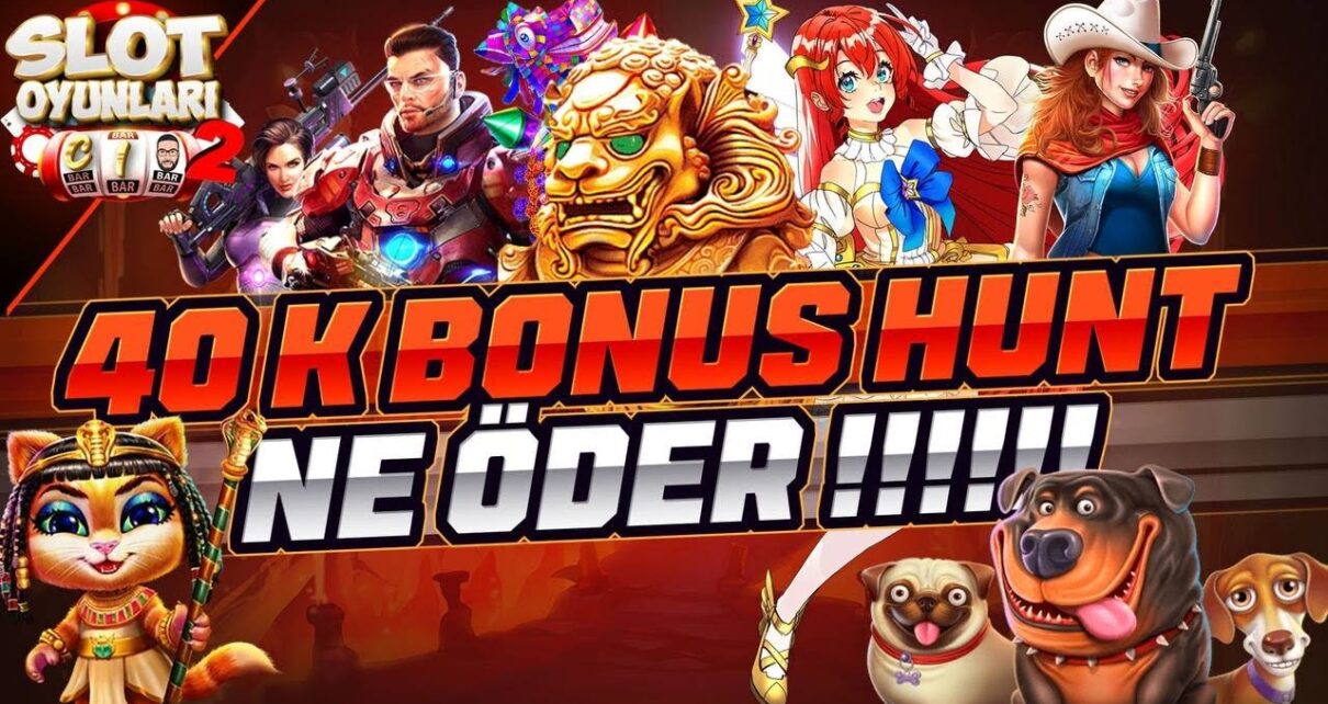 SLOT OYUNLARI ??40.000₺ BONUS HUNT NE ÖDER ????? KOYDUK MU ??? ??ı