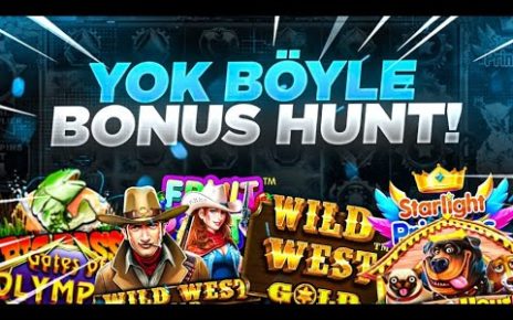 SLOT OYUNLARI ? EFSANE BONUS HUNT ? VER ARTIK #slotoyunları #slot #casino