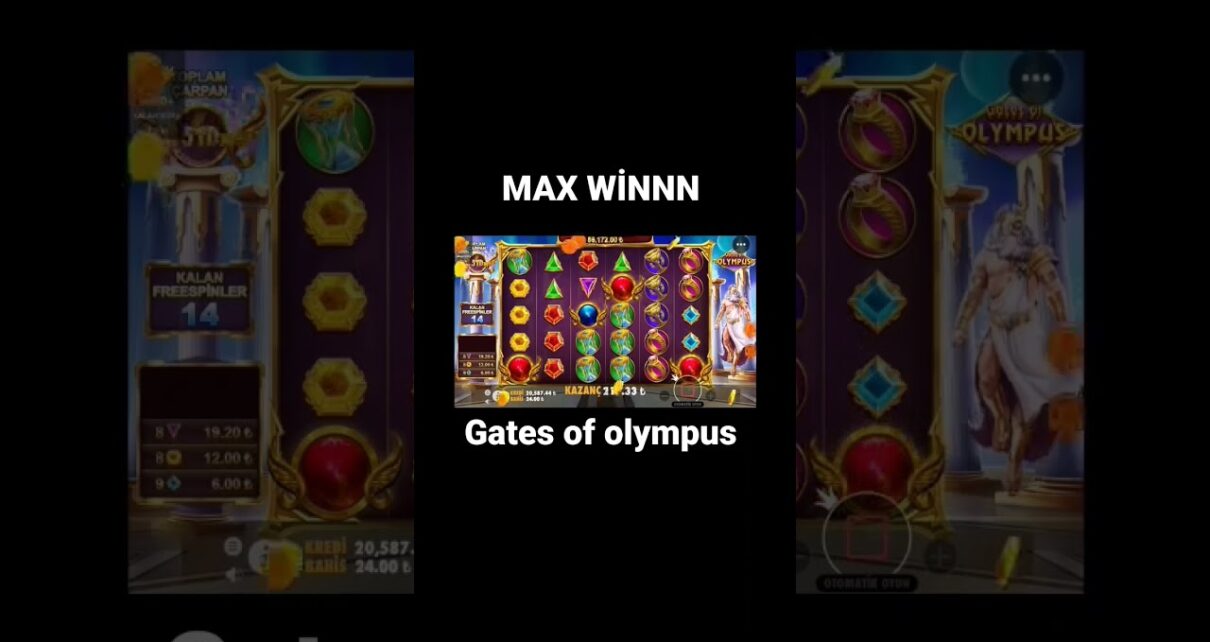 SLOT OYUNLARI ?GATES OF OLYMPUS?REKOR KAZANCı