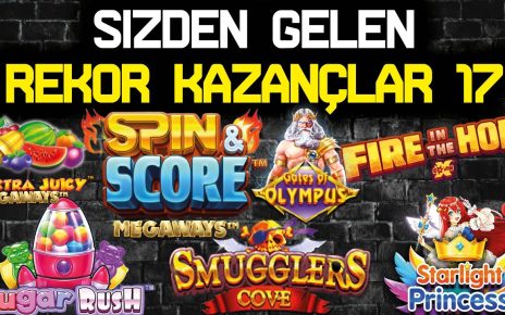 SLOT OYUNLARI ? SİZDEN GELENLER ? SLOT REKOR KAZANÇLAR 17 #slotoyunları #casino #slot