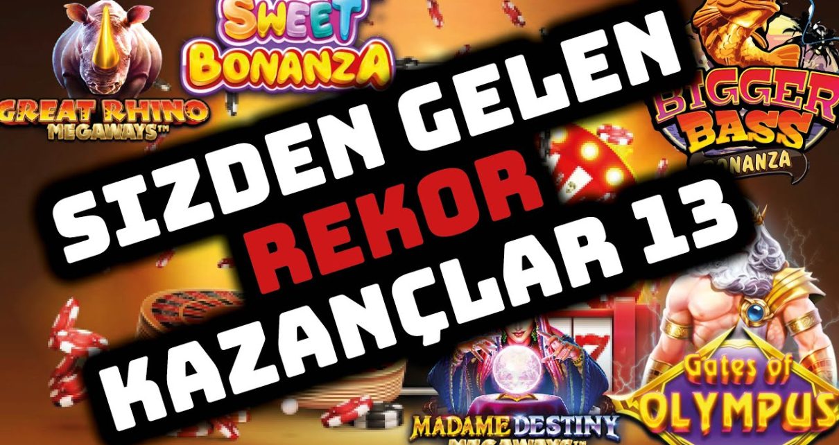 SLOT OYUNLARI ? SİZDEN GELENLER ? SLOT REKOR KAZANÇLAR SERİSİ 13 ? #slot #slotoyunları #casino