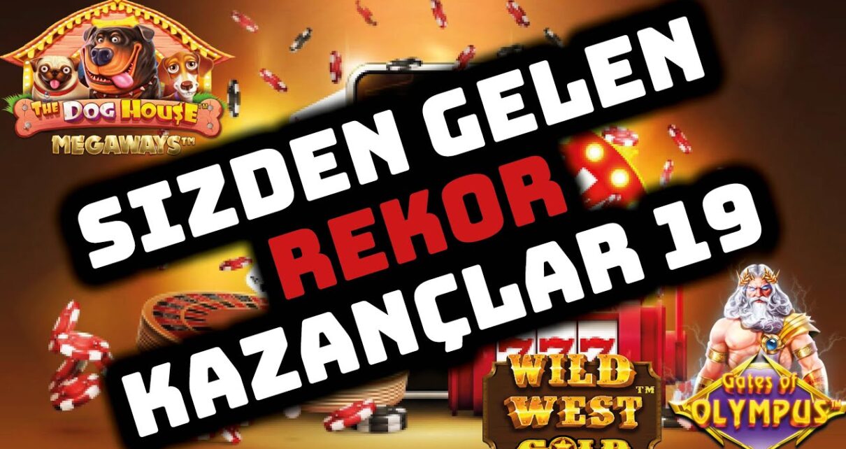 SLOT OYUNLARI ? SİZDEN GELENLER ? SLOT REKOR KAZANÇLAR SERİSİ 19 ?ı