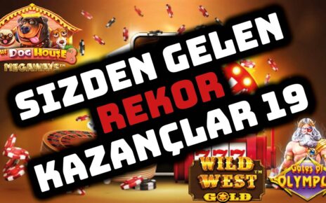 SLOT OYUNLARI ? SİZDEN GELENLER ? SLOT REKOR KAZANÇLAR SERİSİ 19 ? #slot #slotoyunları #casino