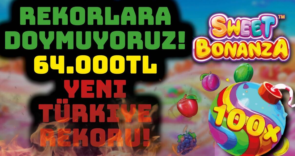 SLOT OYUNLARI ? SWEET BONANZA ? KÜÇÜK KASA İLE REKOR KAZANÇı