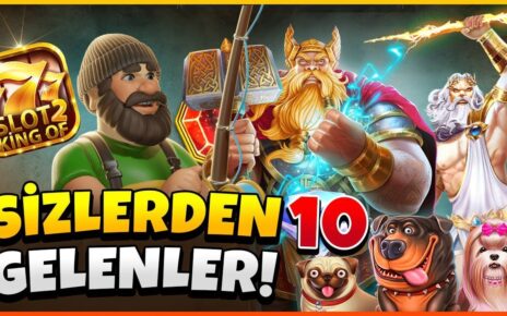 SLOT SİZDEN GELENLER ⭐ SLOT OYUNLARI ⭐ BÜYÜK KAZANÇLAR 10 ⭐ #slot #slotoyunları #casino #slotizle