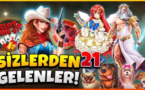 SLOT SİZDEN GELENLER  ⭐ SLOT OYUNLARI ⭐ BÜYÜK KAZANÇLAR 21 ⭐  #slot #slotoyunları  #casino #slotizle