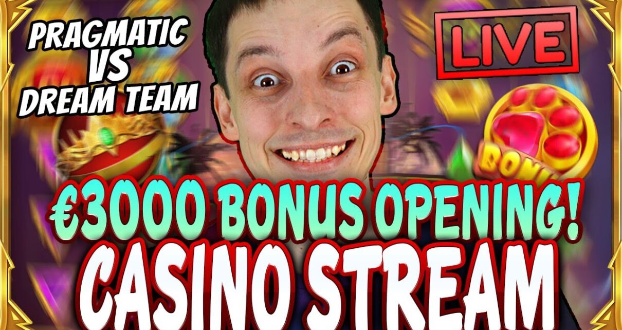 SLOTS LIVE ? €3 000 BONUS HUNT! Casino Stream Big Wins with mrBigSpin at JET