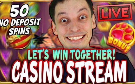 SLOTS LIVE ? EASY MONEY! Casino Stream with mrBigSpin FRESH