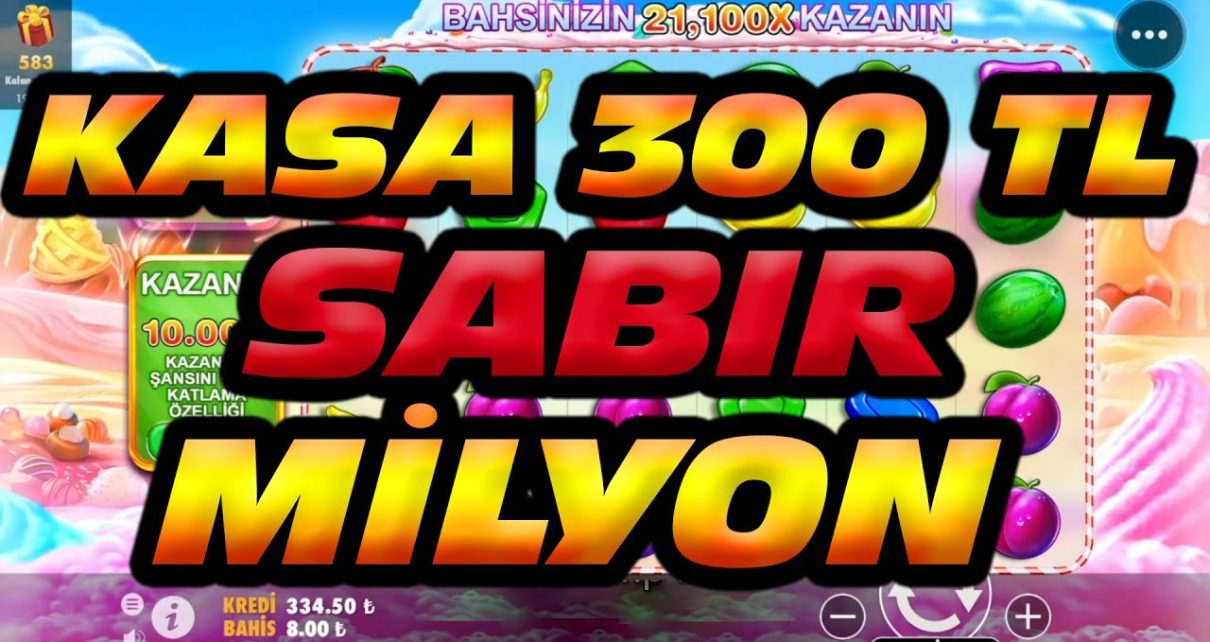 SWEET BONANZA | 300 TL Küçük Kasa Efsane Vurgun | #slot #casino #slotoyunları #sweetbonanza #taktik