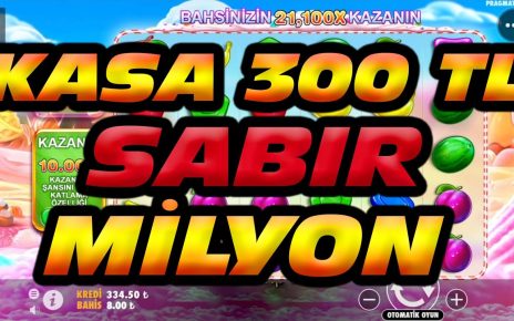 SWEET BONANZA | 300 TL Küçük Kasa Efsane Vurgun | #slot #casino #slotoyunları #sweetbonanza #taktik