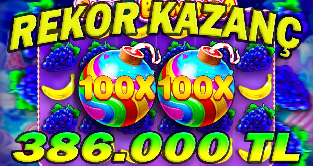 ?SWEET BONANZA? 386.000 TL EN BÜYÜK REKOR KAZANÇ? #slot #casino #sweetbonanza #maxwin #bigwin #100x