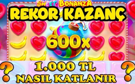 ?SWEET BONANZA?1.000TL KÜÇÜK KASA NASIL KATLANIR❓TAKTİK? #slot #casino #sweetbonanza #taktik #kazanç