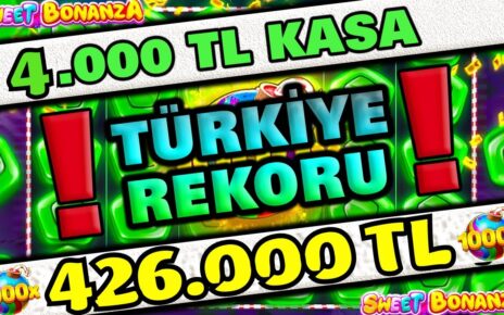 ?SWEET BONANZA?TÜRKİYE REKORU❗426.000 TL KAZANÇ?TAKTİK? #slot #casino #sweetbonanza #taktik #kazanç