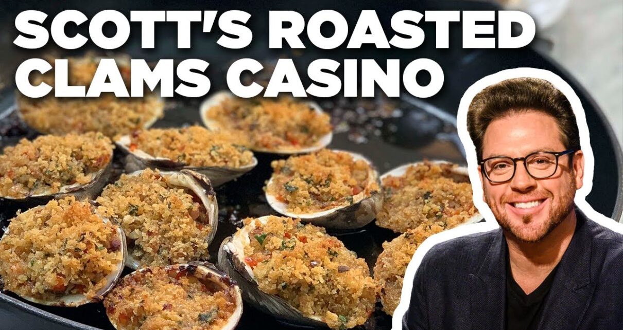 Scott Conant’s Roasted Clams Casino | Food Network