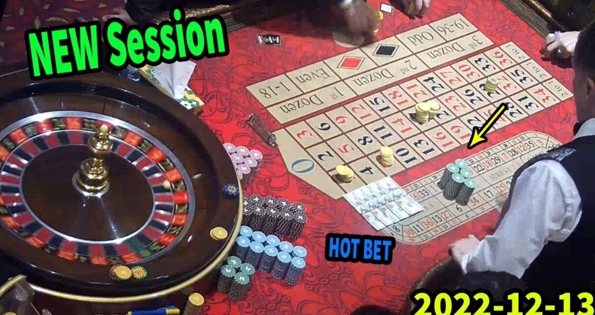 ?Session Roulette Live ?From Las Vegas Casino on dark Tuesday Table Hot Bet Great  ???✔️ 2022-12-13