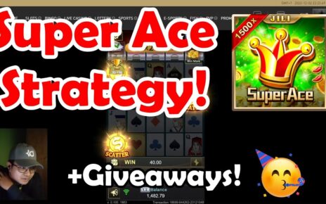 Super Ace! Casino slots strategy #bigwin #onlinecasino #giveaways #jilibet #jiliplay