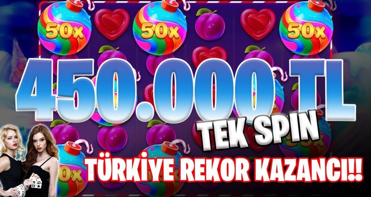 Sweet Bonanza | 480.000 TL Rekora Koştuk Tek Spinde Rekor Kazanç | #sweetbonanza #sweetbonanzarekor