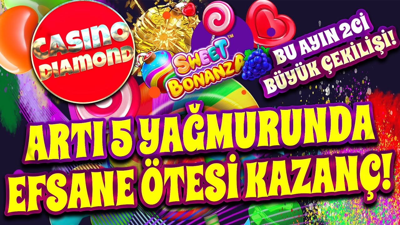 Sweet Bonanza | ARTI 5'LERLE EFSANE ÖTESİ KAZANÇ | BIG WIN #sweetbonanzarekor #bigwin #slot