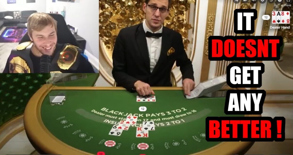The MOST ENTERTAINING Gambler EVER !!!