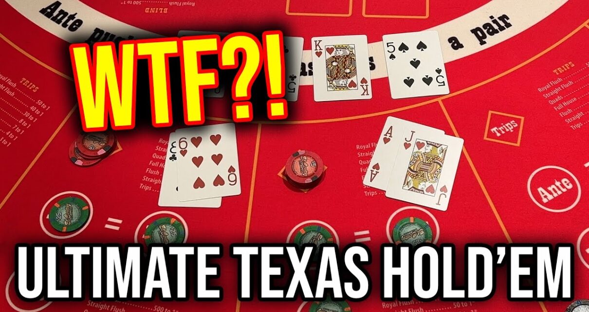 ULTIMATE TEXAS HOLD’EM! HIGH LIMIT LIVE! Dec 23rd 2022