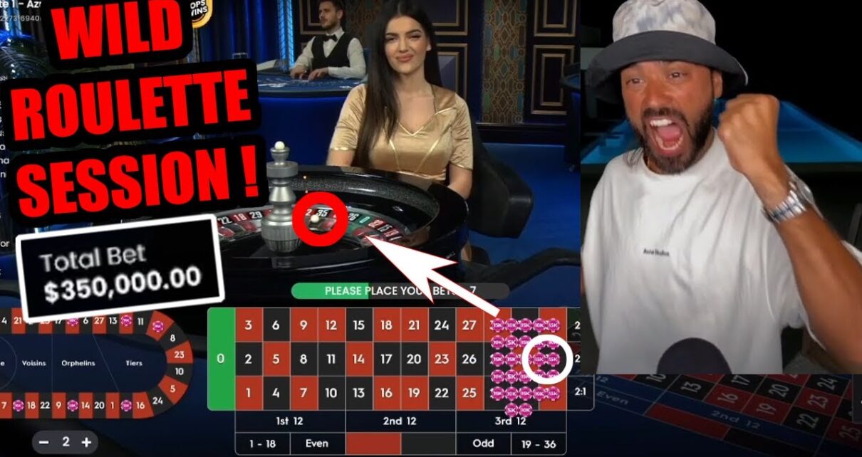 VERY Scary Roulette Session !!! Insane !!!