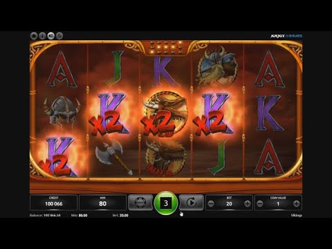 Vikings – priebeh hry online casino automatu od Kajot Games
