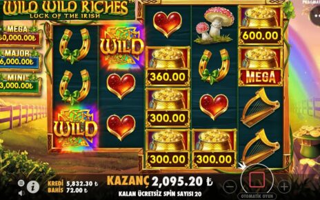 WİLD WİLD RİCHES l MEGA JACKPOT YAKALADIM l NİCEEEE ! l #wildwildriches #casino #slot #slotoyunları