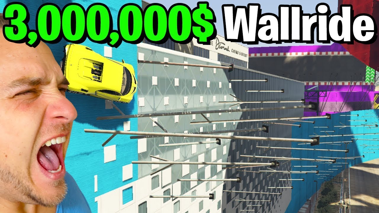 XXL 3,000,000$ CASINO Wallride ?️? GTA 5 Online Casino DLC