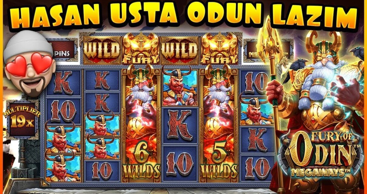 YENİ SLOT OYUNU ⚔️⚔️ FURY OF ODIN MEGAWAYS ⚔️⚔️ VİKİNGLER İLE DUELLO⚔️⚔️ı