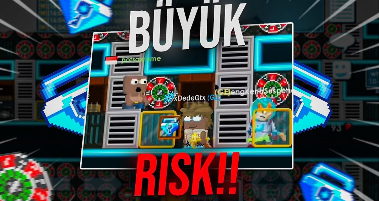 100 DL CASİNO OYNAMA DENEYİ ( ALL LOSE ? ) ➤ Growtopia Türkçe