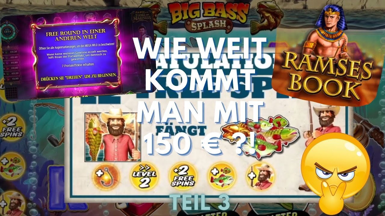 Online Casino Deutsch - Wie weit kommt man mit 150 Euro TEIL 3