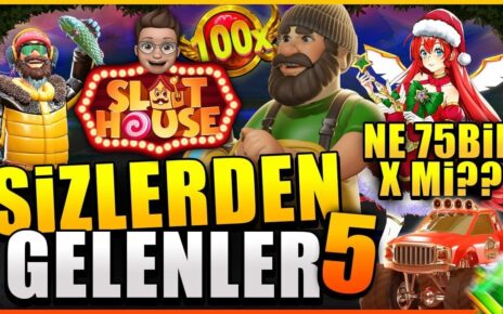 SLOT SİZDEN GELENLER ⭐⭐SLOT OYUNLARI REKOR KAZANÇLAR 5⭐⭐ #slot #slotoyunları #casino