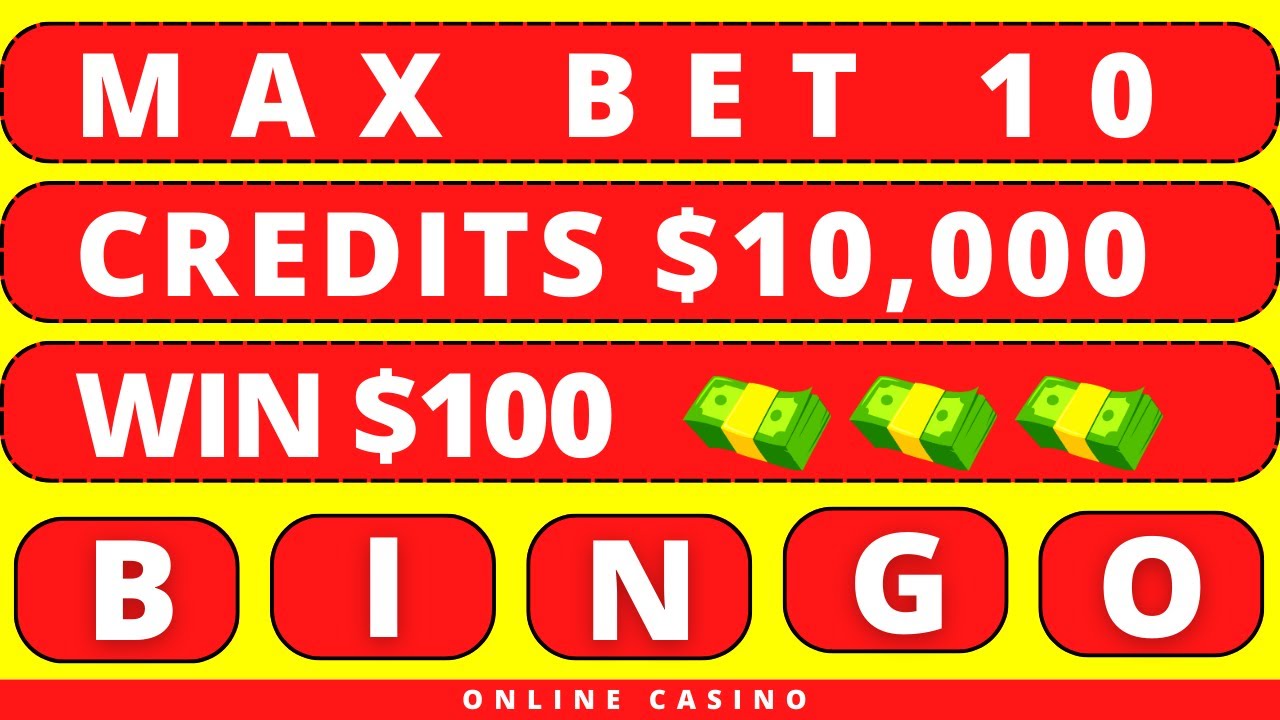 18 Online Casino | Multi Mega Bingo | Max Bet 10 | Credits $10,000 | Win $100 ?????