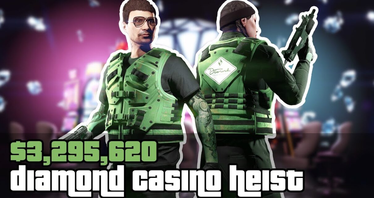 *3.2 MILLIONS IN 1 HEIST!* | GTA Online Casino Heist Aggressive, With Diamonds