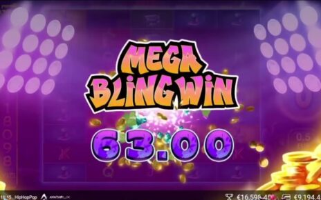 33.000x ? Hip Hop Pop ? DAILY TOP MEGA WINS IN ONLINE CASINO