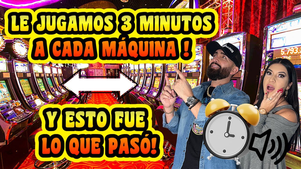 3️⃣ MINUTOS 7 MÁQUINAS EN EL CASINO ! QUE PODEMOS GANAR ? SALDRA A CUENTA JUGAR ASI ?