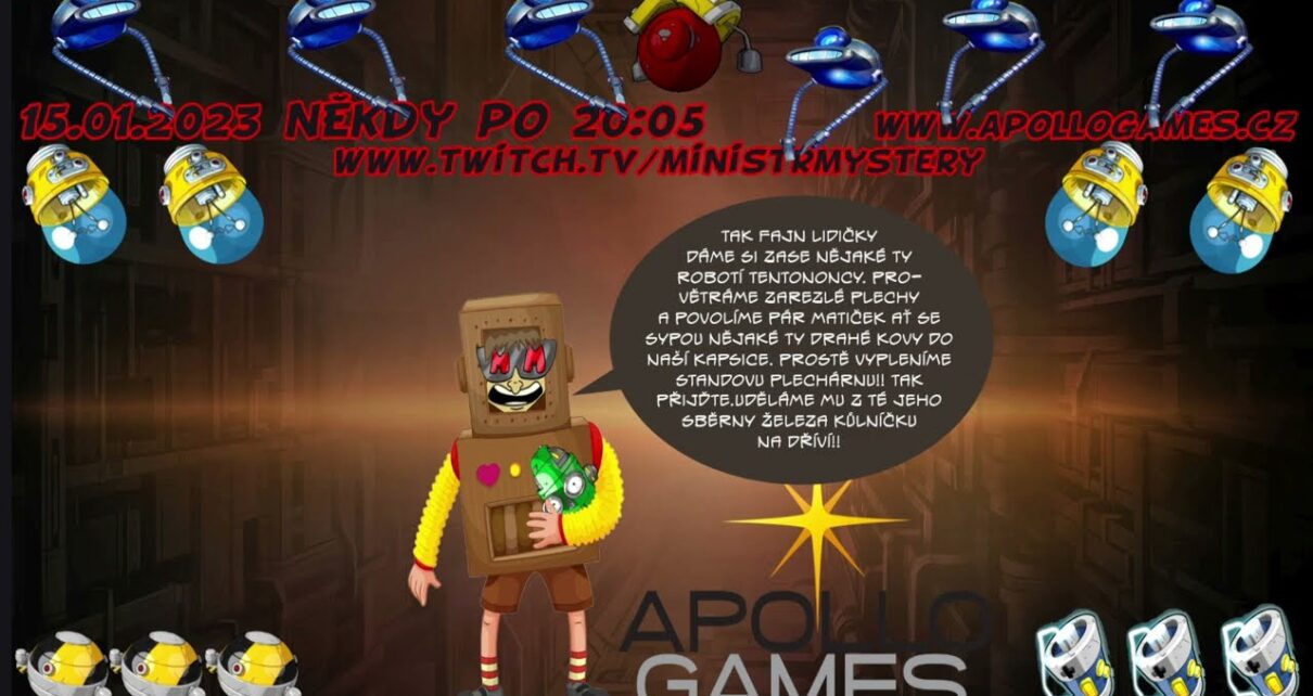 APOLLO GAMES ONLINE CASINO 15.1.2023 • KOMPLETNÍ ZÁZNAM STREAMU