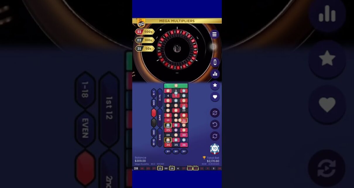 APOSTE $ 100 NA ROLETA MAGA #online #casino #roulette #gameplay