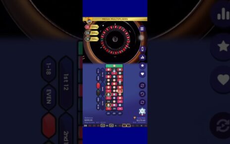 APOSTE $ 100 NA ROLETA MAGA #online #casino #roulette #gameplay