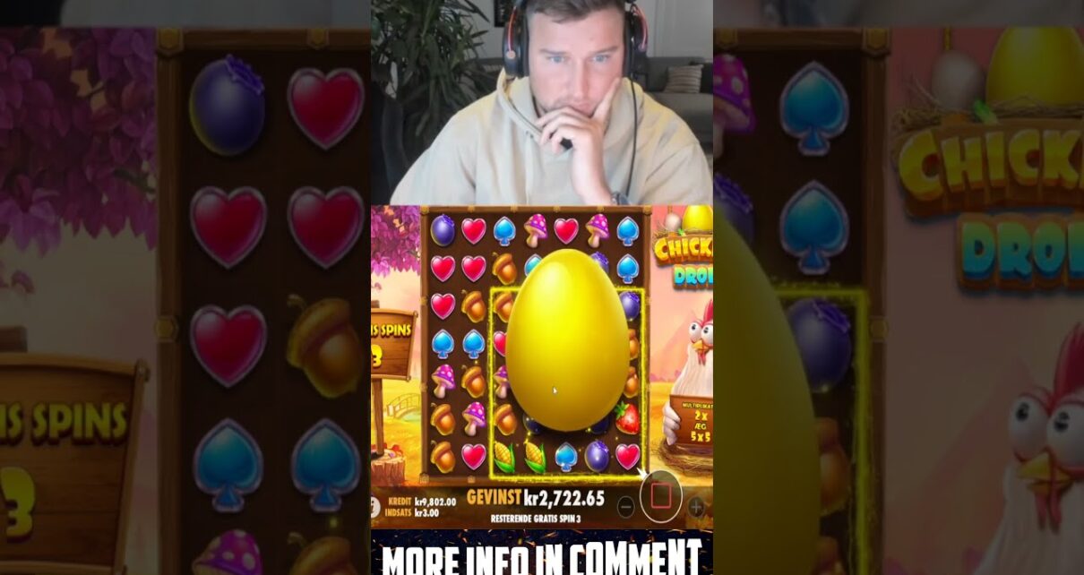 Amazing Chiken Drop bonus! Biggest Casino Win of the week