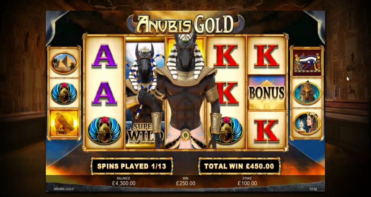 Anubis Gold Slot | turn a profit is turn a profit! | Max Stake | #viral  #online #casino #gambling #slots #win